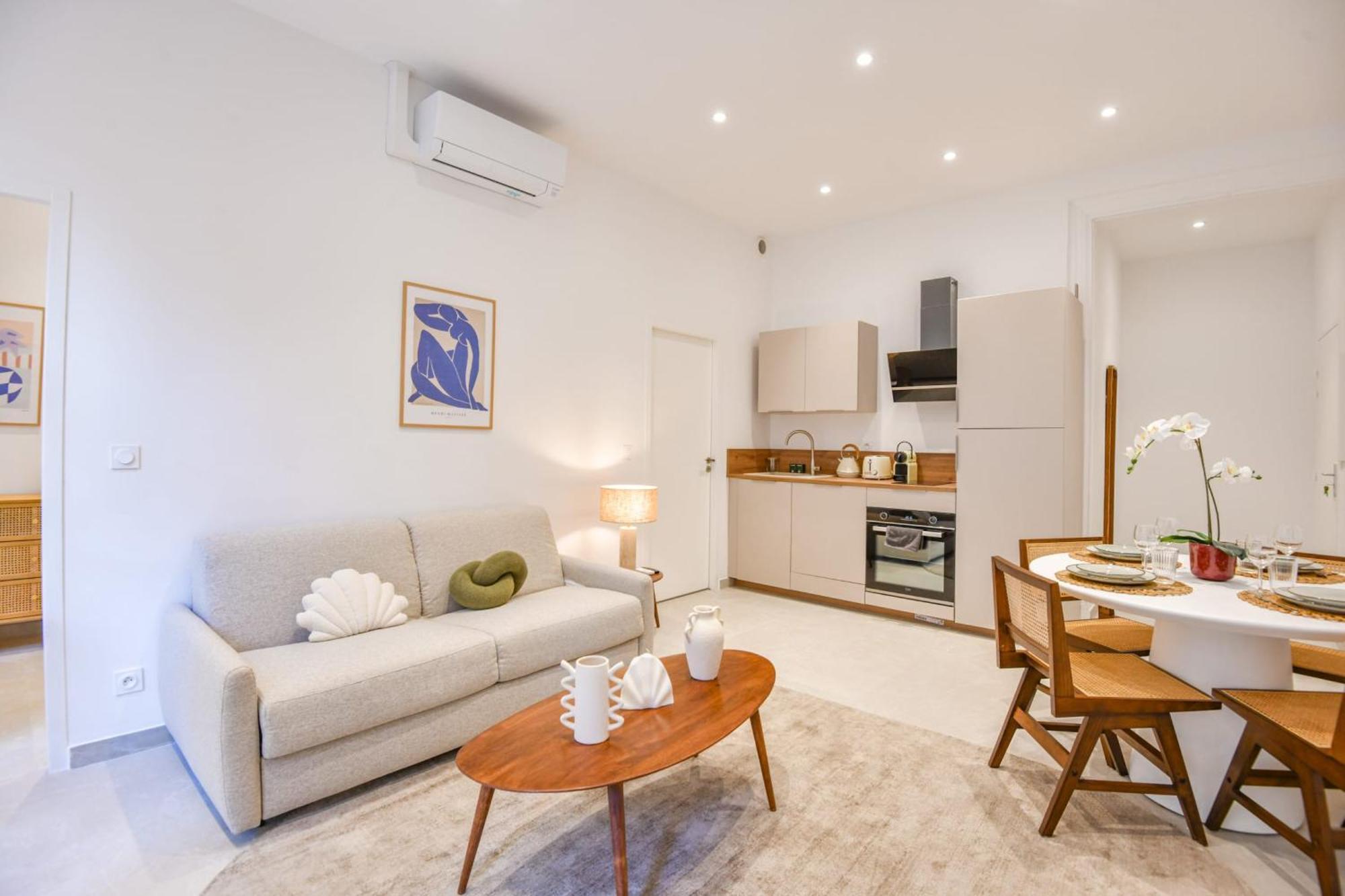 Appartement Standing 1 Ch Clim Proche Vieux-port Marseille